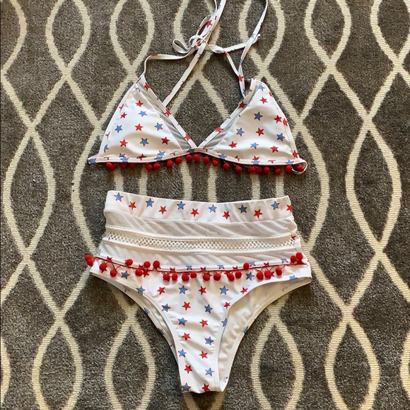 Star High Waist Bikini - Picture 1 of 3